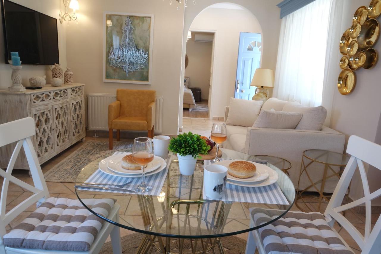 Imerolia Beach Villa Kassiopi Corfu ภายนอก รูปภาพ