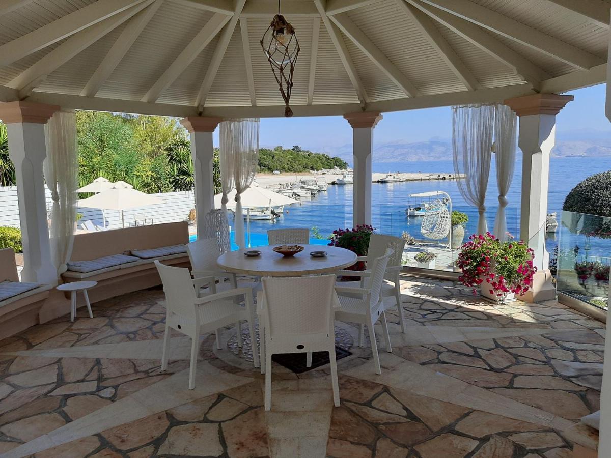 Imerolia Beach Villa Kassiopi Corfu ภายนอก รูปภาพ