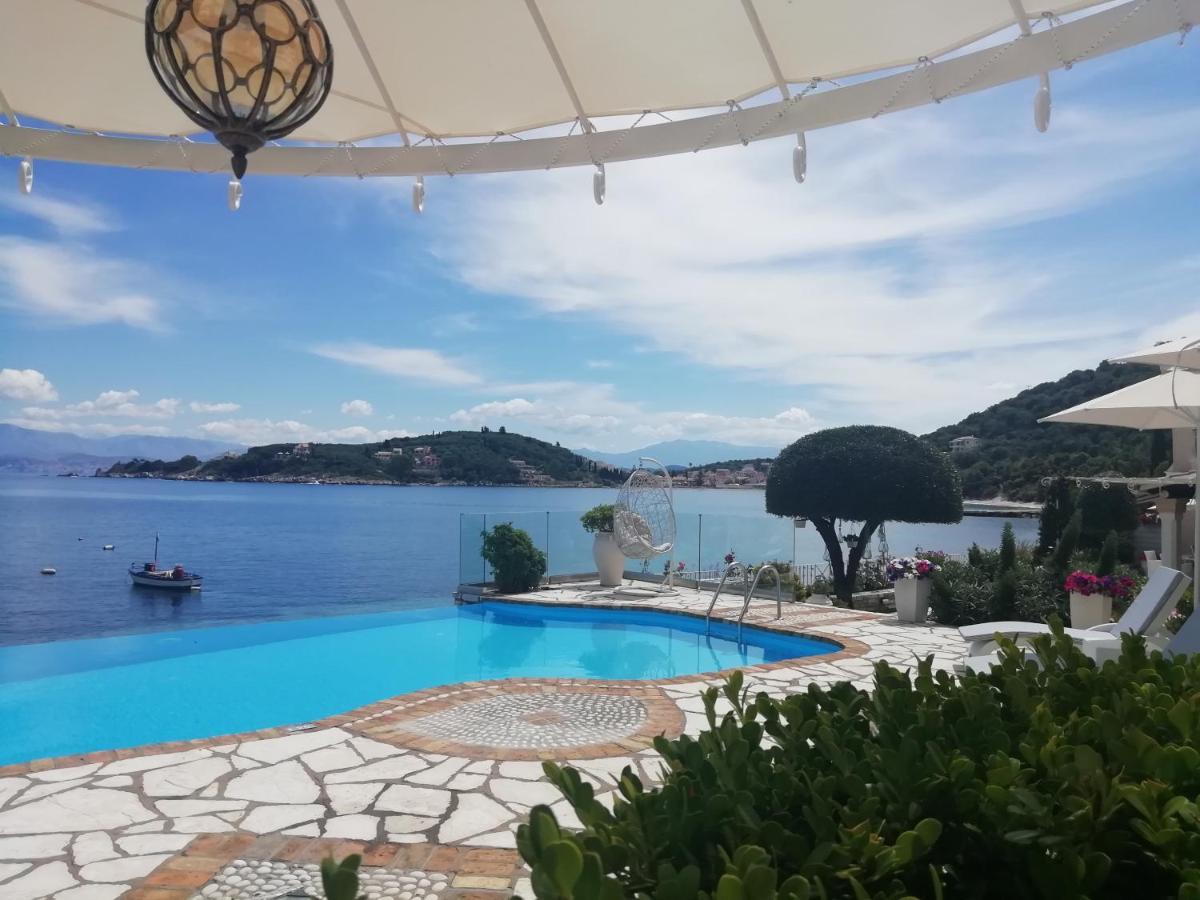Imerolia Beach Villa Kassiopi Corfu ภายนอก รูปภาพ