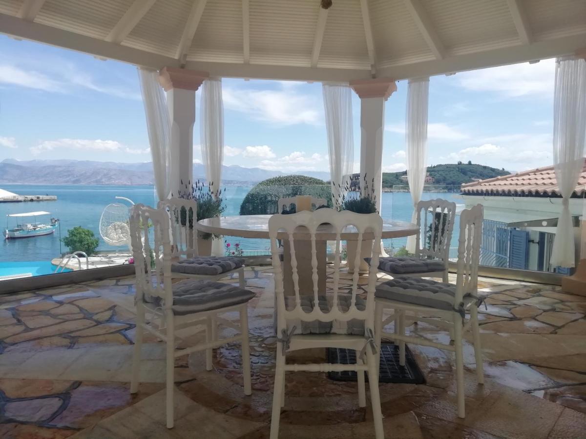 Imerolia Beach Villa Kassiopi Corfu ภายนอก รูปภาพ