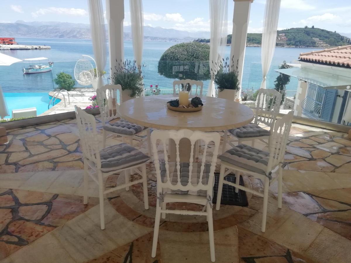 Imerolia Beach Villa Kassiopi Corfu ภายนอก รูปภาพ