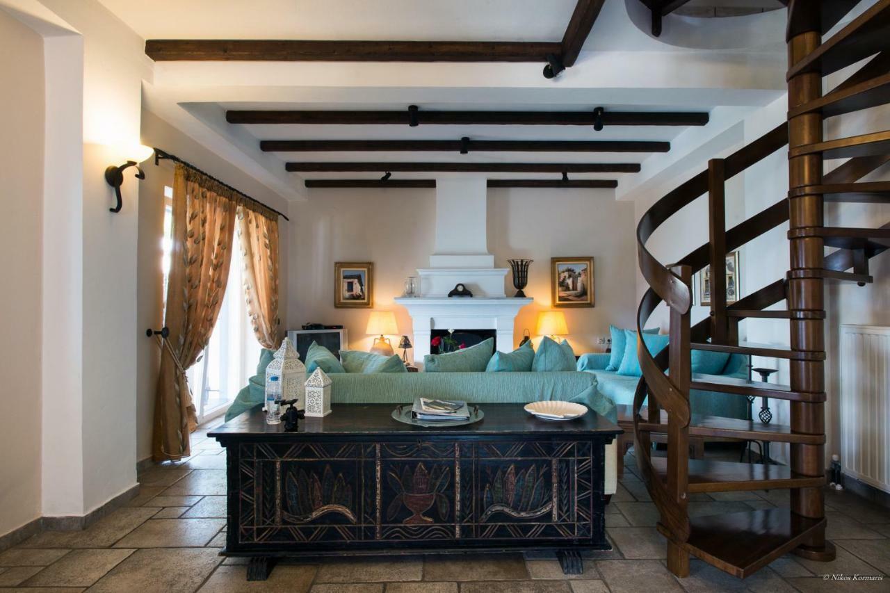Imerolia Beach Villa Kassiopi Corfu ภายนอก รูปภาพ
